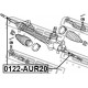 Кормилна щанга 455100F010 0122AUR20 Toyota