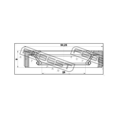 Семеринг 806730032 95GAY30500909R Subaru раздатъчна кутия