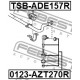 Тампон 4881812280 TSBADE157R Lexus Toyota задна стабилизираща щанга