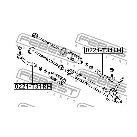 D8F40-JG00A Nissan Renault накрайник