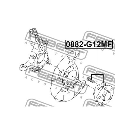 28373-FG010 Subaru главина предна