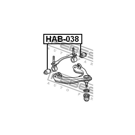 Тампон 51455SR3003 HAB038 Honda преден горен носач