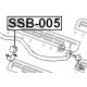 Тампон 20414AG020 SSB-005 Subaru предна стабилизираща щанга