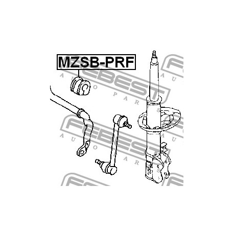 Тампон B03E34156 MZSBPRF Mazda предна стабилизираща щанга