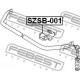 Тампон 4241260A00 SZSB001 Suzuki предна стабилизираща щанга