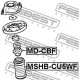 MB303069 Chrysler Mitsubishi тампон амортисьор ударен