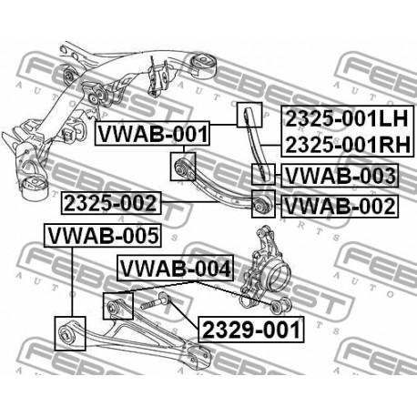 7L0505311B Audi Porsche Volkswagen тампон носач