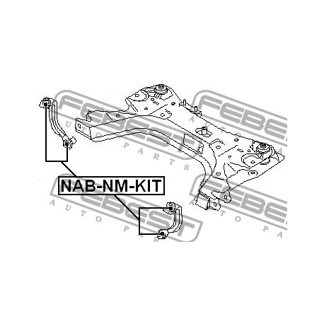 54524-BC01A Nissan Renault тампони комплект