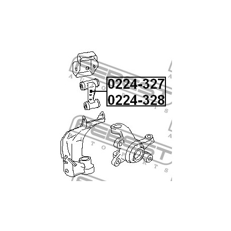 Горен ляв носач 545252F010 0224328 Nissan Primera