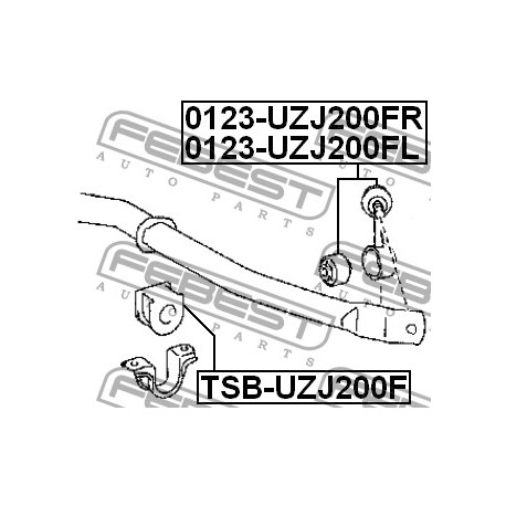 Тампон 4881560270 TSBUZJ200F Lexus Toyota предна стабилизираща щанга