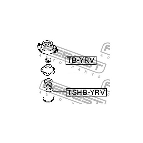 Маншон 4833187204 TSHBYRV Daihatsu Toyota преден амортисьор
