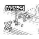 Каре 37125-01J25 ASN25 Nissan кардан вътрешни зегери 32X101
