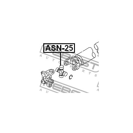 Каре 37125-01J25 ASN25 Nissan кардан вътрешни зегери 32X101