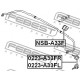 Тампон 546132Y003 NSBA33F Infiniti Nissan предна стабилизираща щанга