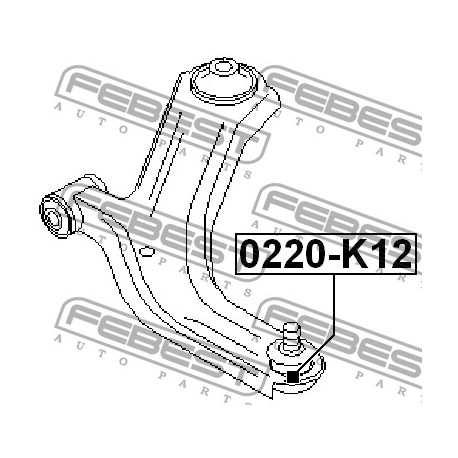54500-AX60B Nissan шарнир