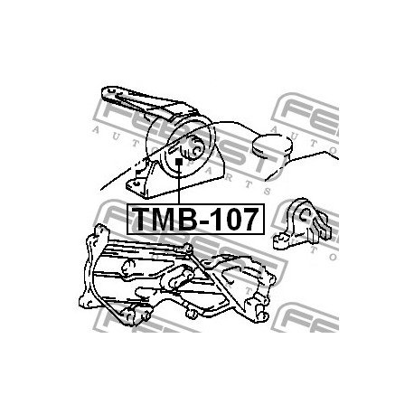 12305-11010 Toyota тампон двигател десен само втулка