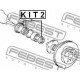 Семеринг 0442220080 KIT2 Toyota главина комплект