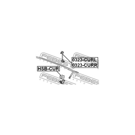 Taмпон 52306TA1A02 HSBCUR Honda задна стабилизираща щанга