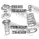 Буфер 4833142020 TDACA20F Toyota Rav4 преден амортисьор
