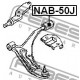 Тампон 5457050J00 NAB50J Nissan Primera преден носач