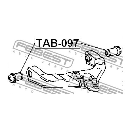48061-35011 Toyota тампон носач