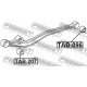 Тампон 4806160020 TAB096 Toyota Land Cruiser преден носач