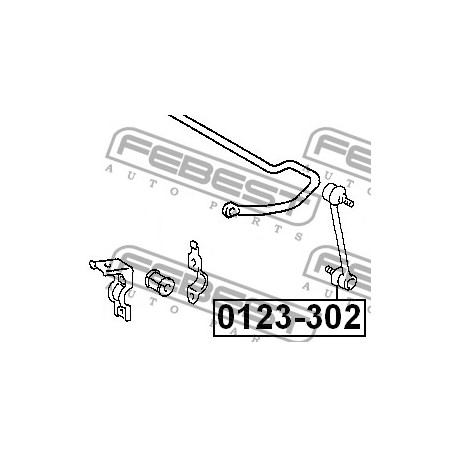 Задна биалетка 4883020010 0123302 Toyota
