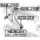 54500-JD000 Nissan Renault тампон носач преден