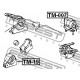 12371-64210 Toyota тампон двигател заден