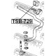 Тампон 4881560100 TSB729 Toyota Land Cruiser предна стабилизираща щанга