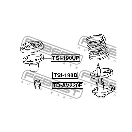 Буфер 4833105030 TDAV220F Toyota Avensis преден амортисьор