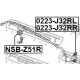 Тампон 562431AA0A NSBZ51R Nissan задна стабилизираща щанга