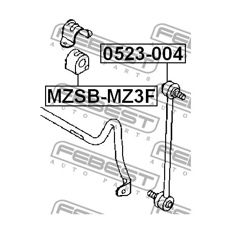 Предна биалетка BP4K34170D 0523004 Citroen Ford Mazda