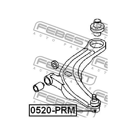 Преден долен шарнир C14534350A 0520PRM Kia Mazda