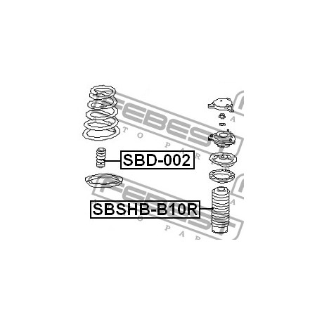 Ударен тампон амортисьор 20371FC000 SBD002 Subaru