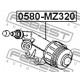 Долна помпа съединител BP4S41920D 0580MZ320 Mazda