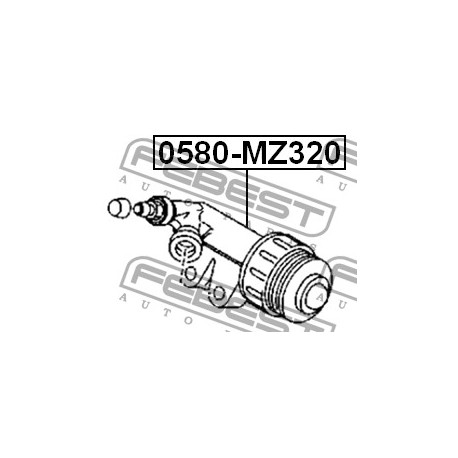 Долна помпа съединител BP4S41920D 0580MZ320 Mazda