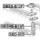 Маншон 20322AG000 SBSHBB13F Subaru преден амортисьор
