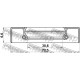 Семеринг 43232EB70A 95GDY40720707X Nissan Navara задна полуоска
