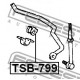 Тампон 4881514130 TSB799 Lexus Toyota задна стабилизираща щанга