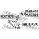 Тампон MR102654 MAB020 Chrysler Mitsubishi Volvo носач десен