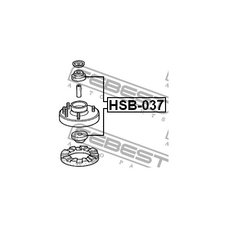 Тампон 51631SL0003 HSB037 Acura Honda преден макферсон