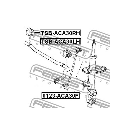 48815-42090 Toyota тампон стабилизираща щанга Ф23