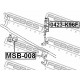 Тампон MR151327 MSB008 Mitsubishi предна стабилизираща щанга