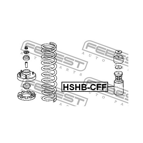Маншон 51722S0A004 HSHBCFF Honda Accord преден амортисьор