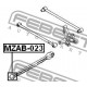GE4T-28-250C Mazda тампон задна надлъжна щанга