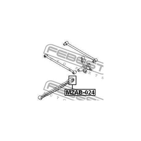 GE4T-28-250B Mazda тампон задна надлъжна щанга