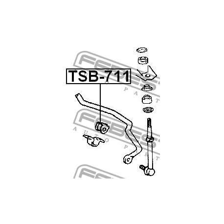 48815-16160 Toyota тампон стабилизираща щанга