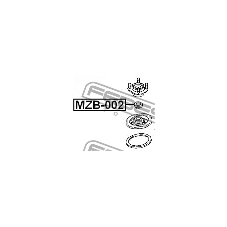GA5R-34-38X Mazda лагер амортисьор