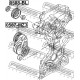 Z601-15-940 Mazda ролка паразитна